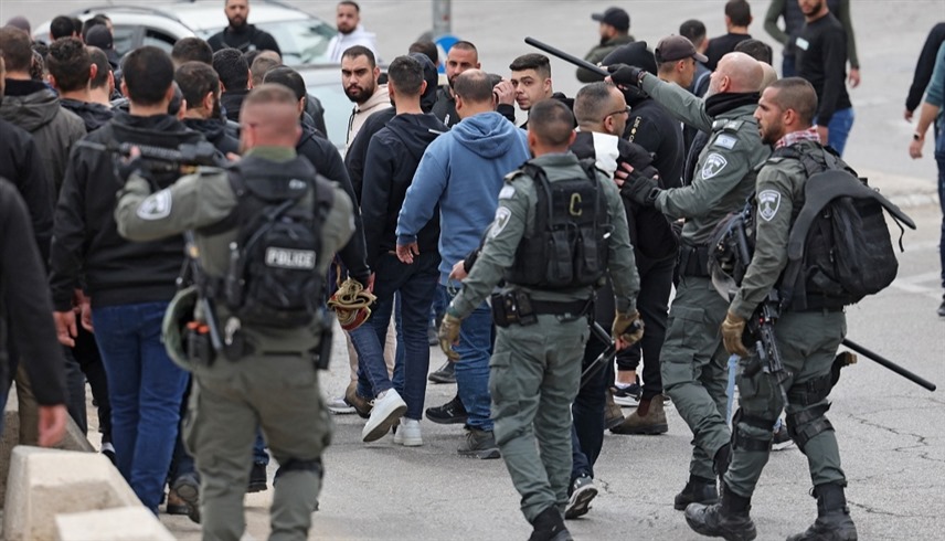 عناصر من الشرطة الإسرائيلية في مدينة القدس (أرشيف)