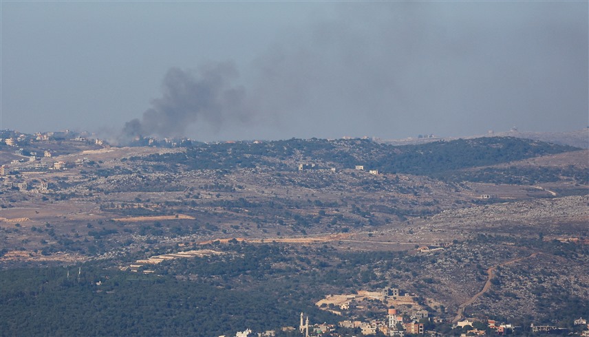 قصف إسرائيلي سابق على جنوب لبنان (رويترز)