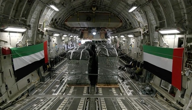 ضمن عملية "طيور الخير".. الإمارات تنفذ الإنزال الجوي الـ11 للمساعدات على شمال قطاع غزة