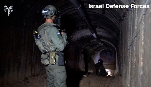 الجيش الإسرائيلي يدمر نفقاً في غزة بـ30 طن متفجرات