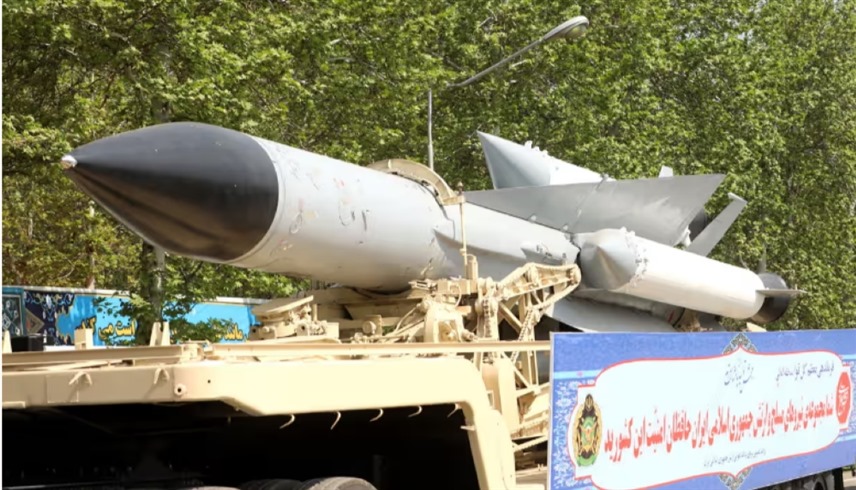 صاروخ على شاحنة في شمال طهران (أرشيف)