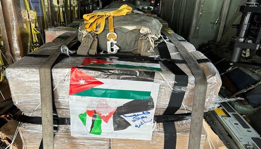 مساعدات أردنية في طريقها إلى غزة (أرشيف)