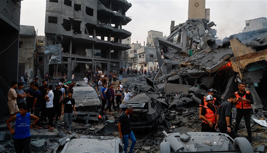 دمار في غزة بعد قصف إسرائيلي (رويترز)