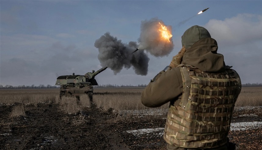 إطلاق صاروخ روسي على أوكرانيا (أ.ب)