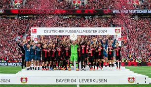 باير ليفركوزن بطل الدوري الألماني رسمياً
