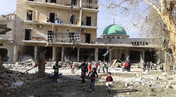 المجلس الشرعي في حلب تعلن تعليق صلاة الجمعة حفاظاً على الأرواح إثر الغارات الدامية (أرشيف)