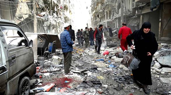 قصف في حلب (أرشيف)