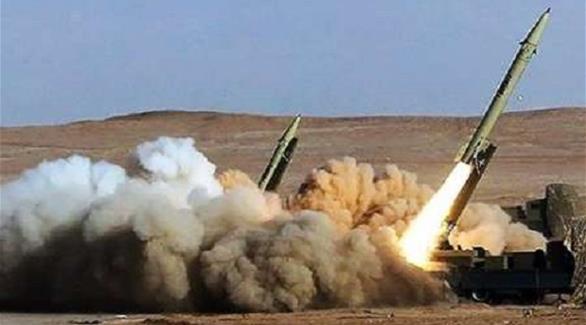 تجربة إطلاق صواريخ إيرانية(إرنا)