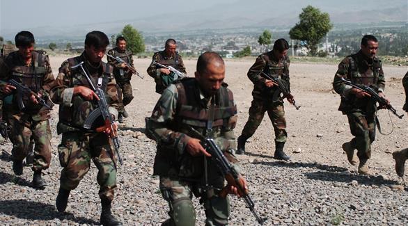 عناصر من الجيش الأفغاني (أرشيف)