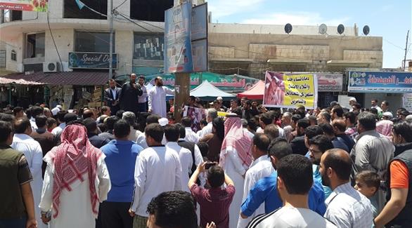 وقفة احتجاجية في بمدينة معان الأردنية (24)