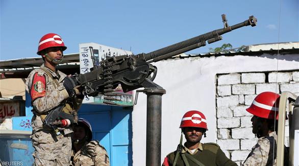 جنود من الجيش الوطني في اليمن (رويترز)