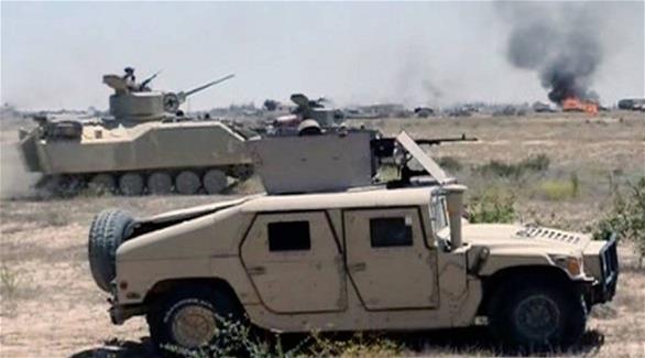 جانب من عمليات الجيش المصري بشمال سيناء (المصدر)