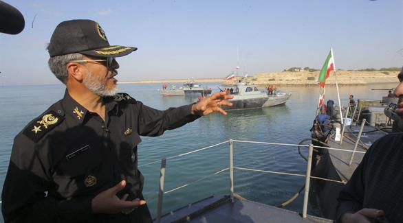  قائد سلاح البحر للجيش الإيراني الأدميرال حبيب الله سياري (أرشيف)