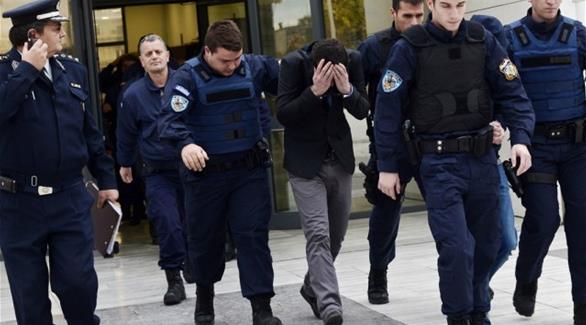 الشرطة اليونانية تعتقل أحد المطلوبين (أرشيف)
