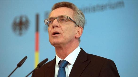 وزير الداخلية الألماني توماس دي ميزير (أرشيف)