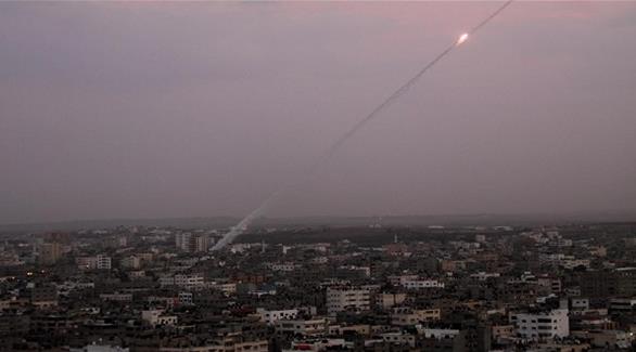 إطلاق صاروخ من غزة (أرشيف)