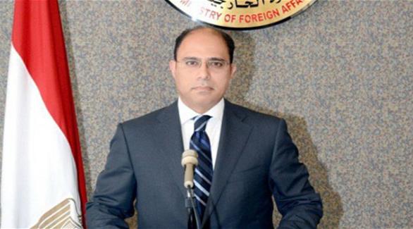 المتحدث الرسمي باسم الخارجية المصرية المستشار أحمد أبو زيد (أرشيف)