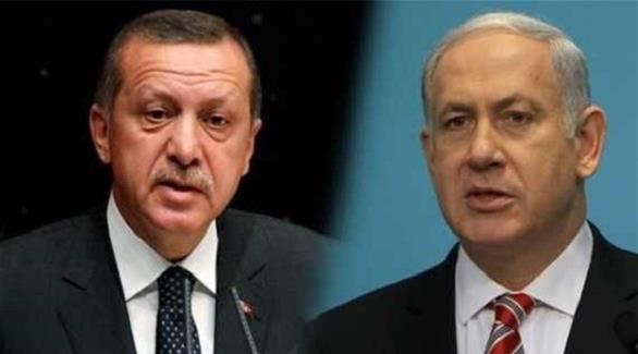 رئيس الوزراء الإسرائيلي بنيامين نتانياهو والرئيس العراقي رجب طيب أردوغان (أرشيف)