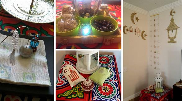 فلسطينية مقيمة بأمريكا تخلق أجواء رمضانية داخل وخارج منزلها 