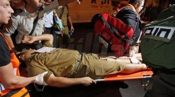 نقل جندي إسرائيلي مصاب إلى المستشفى (أرشيف) 