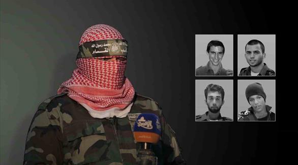 صور الجنود الإسرائيليين المحتجزين لدى كتائب القسام الجناح العسكري لحركة حماس (أرشيف)