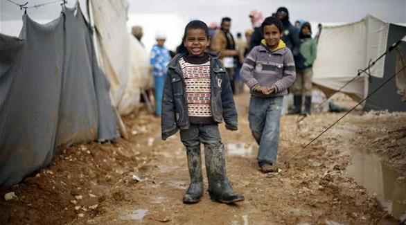 أطفال في مخيم الزعتري للاجئين في الأردن (أرشيف) 