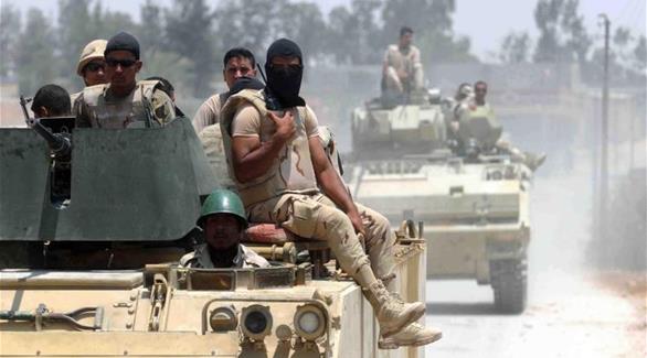 عناصر من الجيش المصري في سيناء (أرشيف)