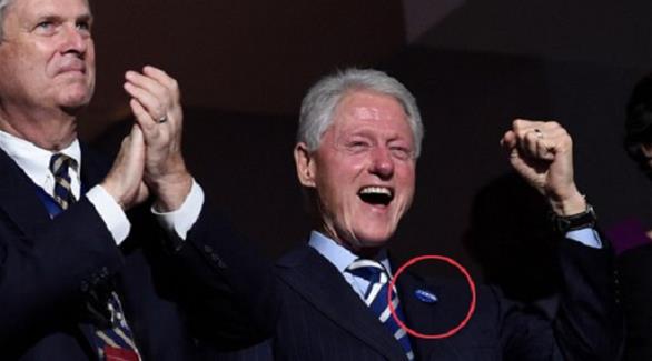 بيل كلينتون خلال المؤتمر الديمقراطي 