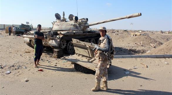 عناصر من الجيش والمقاومة اليمنية (أرشيف)