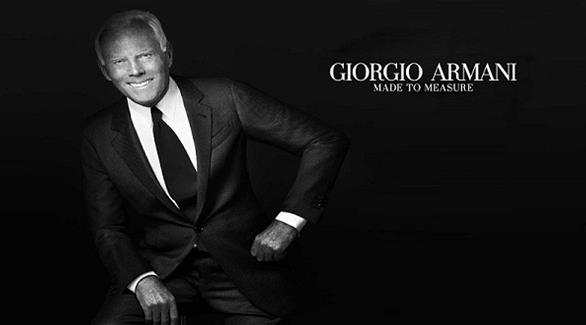 مصمم الأزياء الإيطالي جورجيو أرماني (أرشيف)