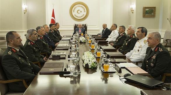 اجتماع المجلس العسكري الأعلى في تركيا(أرشيف)