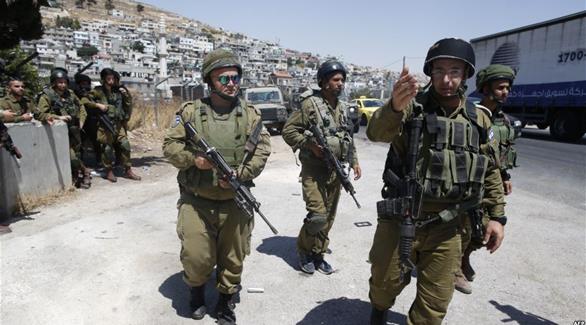 جنود إسرائيليون في الضفة الغربية(أرشيف)
