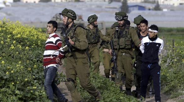 اعتقال فلسطينيين(أرشيف)