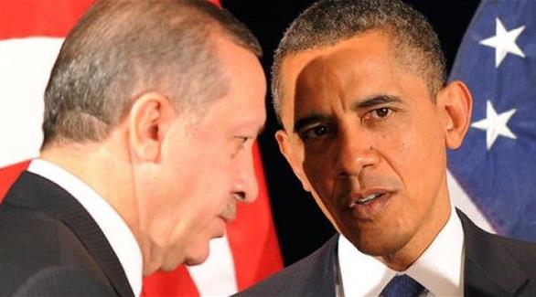 الرئيسان الأمريكي باراك أوباما والتركي رجب أردوغان(أرشيف)