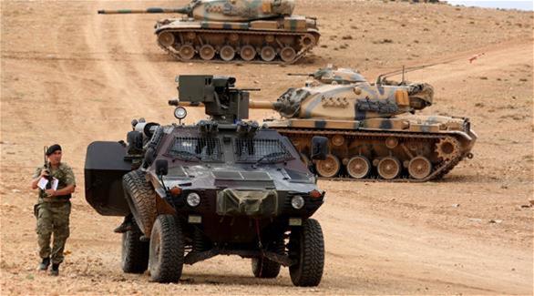 4 دبابات تركية إضافية إلى جرابلس شمال سوريا (أرشيف)