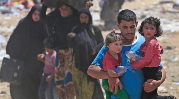 عائلات نازحة في سوريا (أرشيف)