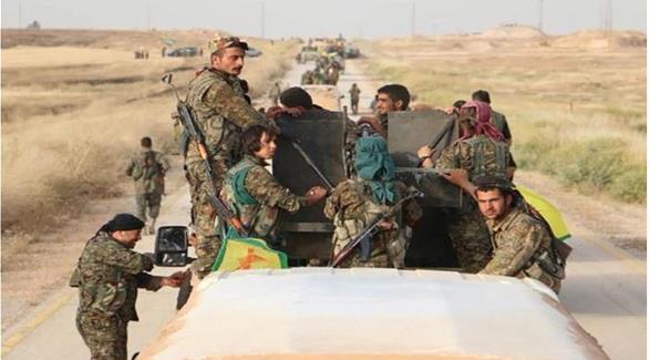 وحدات حماية الشعب الكردية السورية تعزز قواتها في منبج (أرشيف)