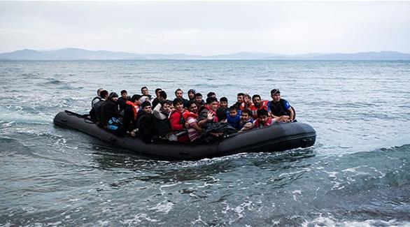 مهاجرون في طريقهم إلى اليونان (أرشيف)