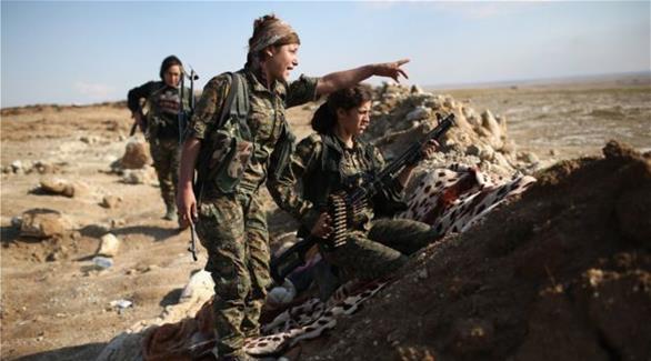 مقاتلات كرديات في شمال سوريا (أرشيف)