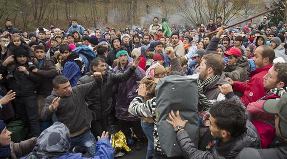 أعمال عنف ضد اللاجئين في النمسا (أرشيف)