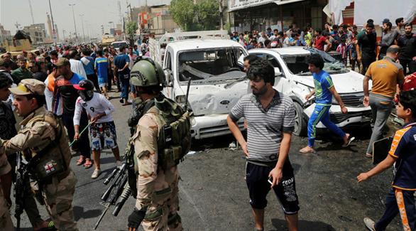 داعش يتبنى التفجير الانتخاري بشارع تجاري في العاصمة العراقية (أرشيف)