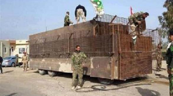 شاحنة ثقيلة معدلة لتنفيذ هجمات داعش (أرشيف)