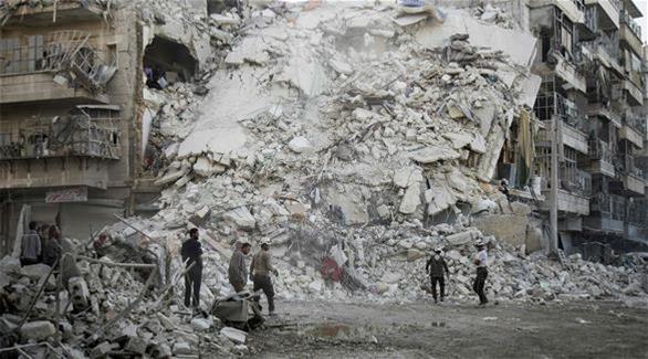 غارات في حلب (أرشيف)