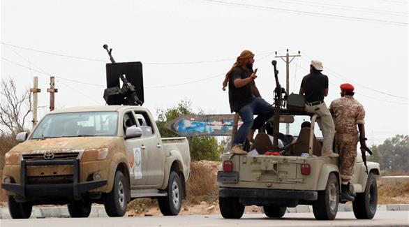 عناصر من قوات البنيان المرصوص الليبية (أرشيف)
