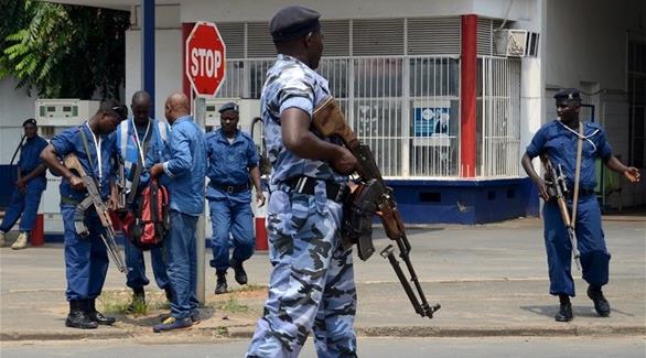 عناصر من شرطة بوروندي (أرشيف)