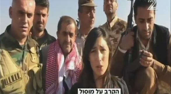 صورة متداولة لبثت التلفزيون الإسرائيلي من الموصل