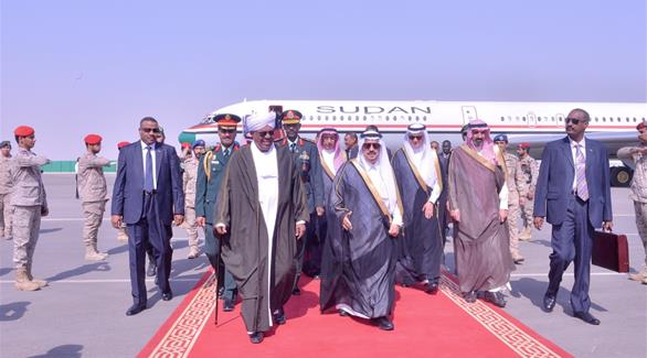الرئيس السوداني عمر حسن البشير يصل إلى الرياض (واس)