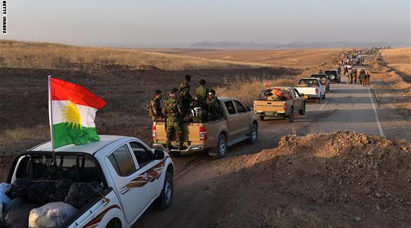قوات البشمركة الكردية تعلن تحرير بعشيقة من قبضة داعش (أرشيف)