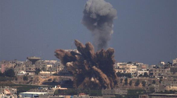 أنباء عن وقوع ضحايا وأضرار مادية في قصف الاحتلال الإسرائيلي لموقع للمقاومة شمال غزة (أرشيف)