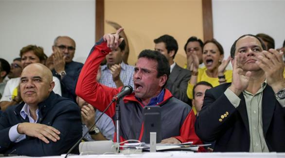 قادة المعارضة في فنزويلا (أرشيف)